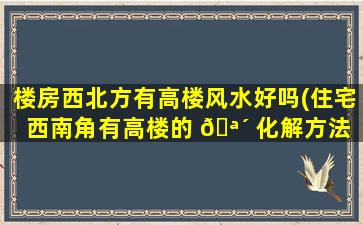 楼房西北方有高楼风水好吗(住宅西南角有高楼的 🪴 化解方法 🦄 )